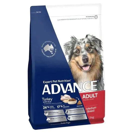 Advance Dog Adult Medium Breed Turkey with Rice 15kg