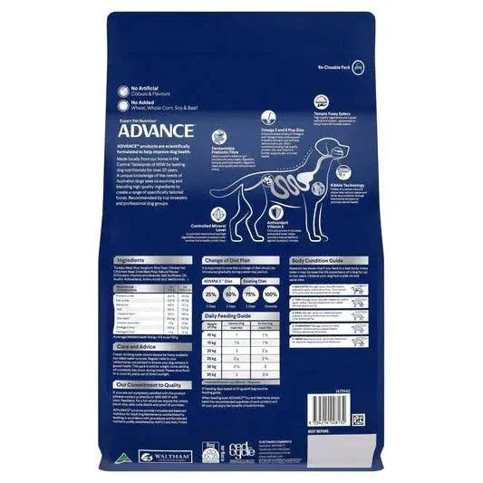 Advance Dog Adult Medium Breed Turkey with Rice 15kg