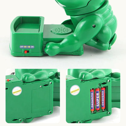 🔥Funny Frogs Biting Toys😍