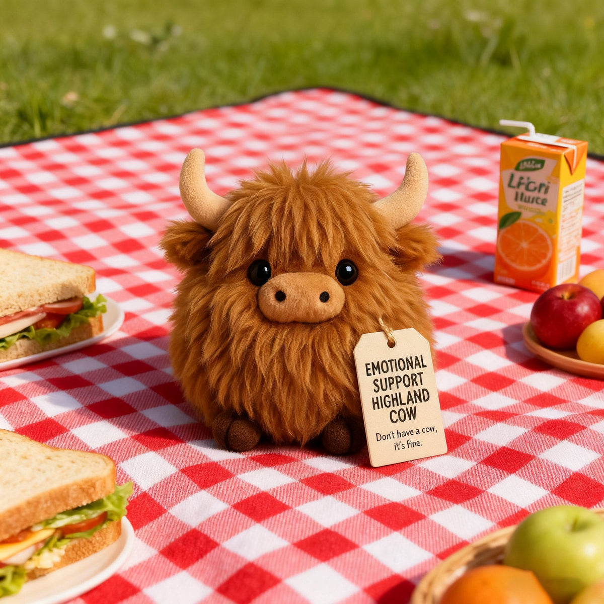 🎅Christmas Pre Sale 49% OFF🎁Emotional Support Highland Cow Plush🎉Buy 2 Free Shipping