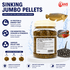 ANS Sinking Jumbo Pellets (S/M/L)