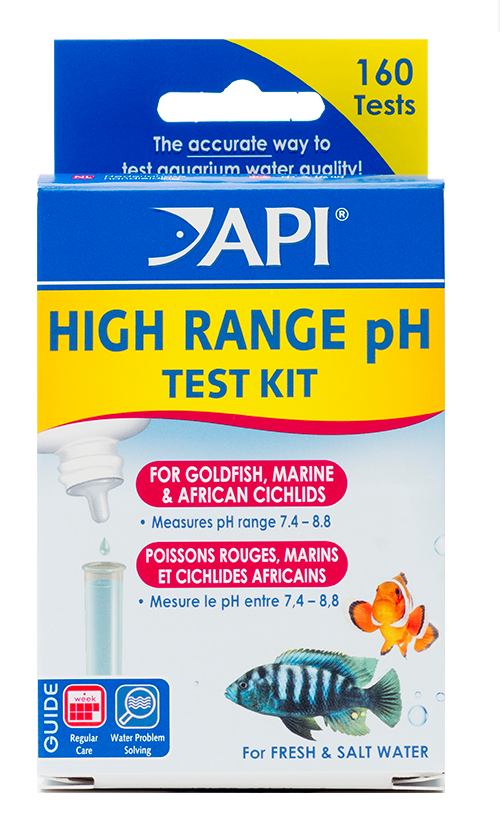API FW/SW High range PH test Kit