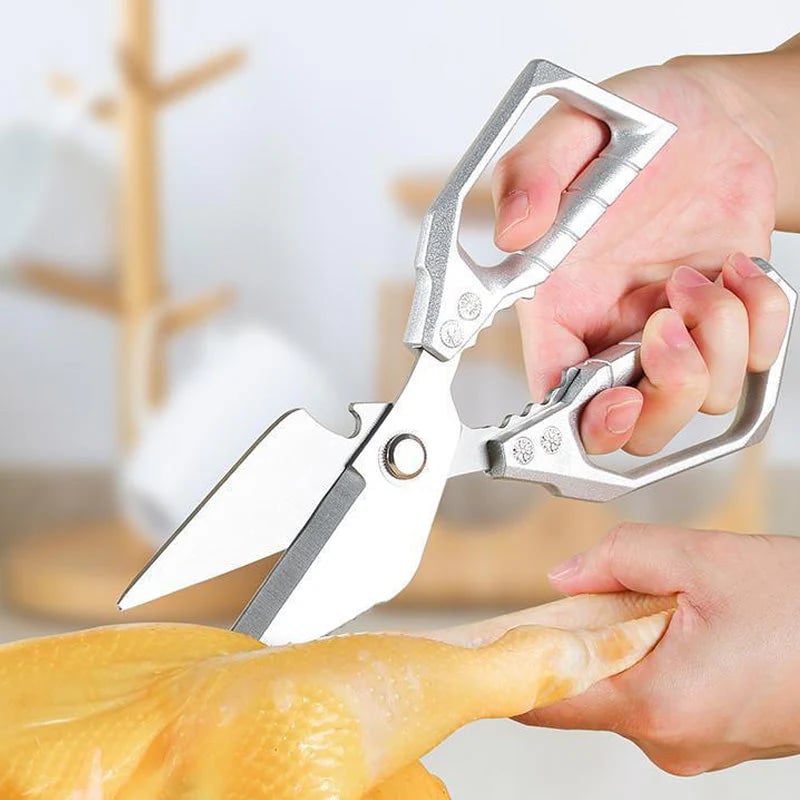 ✂️ Buy More Save More🔥 Heavy-Duty Kitchen Scissors - Multi-Function & Dishwasher Safe, Perfect for Poultry, Herbs and Daily Use 🍗✨