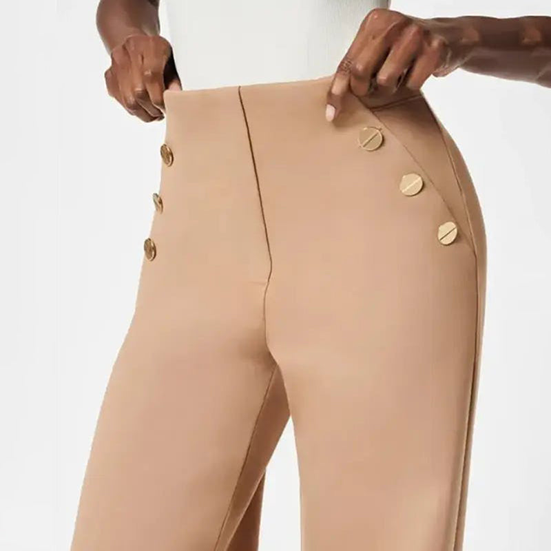 👖LAST DAY - 49% OFF!!✨High-Waist Wide Leg Pants – Figure-Flattering, 3 Adjustable Lengths & Super Stretch 🏃‍♀️