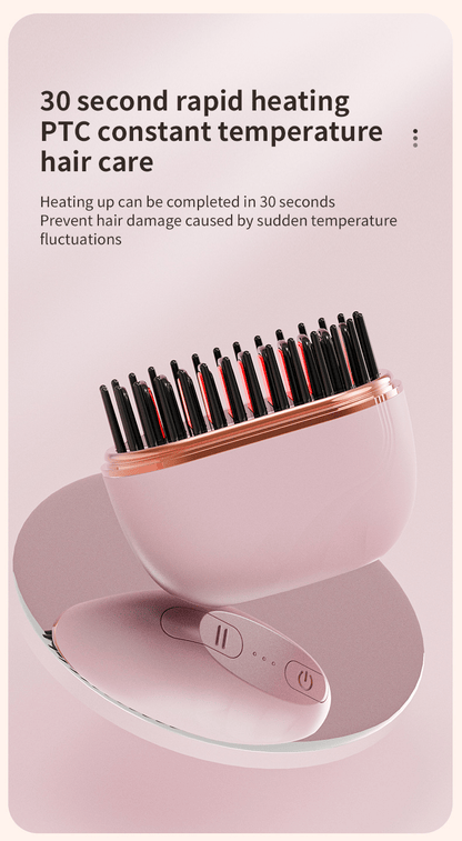 ⚡Limited Sale 50% OFF⚡Mini Cordless Hair Straightener Comb