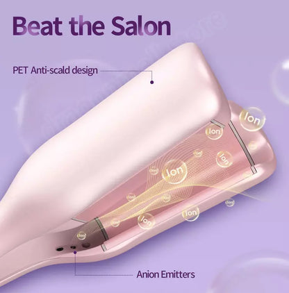 🔥🖤Early Black Friday Sale: 49% OFF🔥French Wave Curling Iron