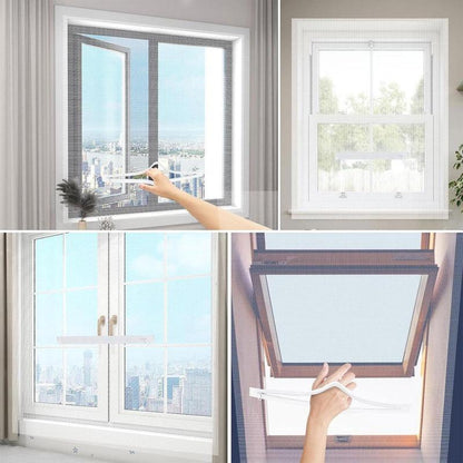 ⏳ LIMITED-TIME 50% OFF! ✨FlyFree™ 3-Second Fit Window Mesh 🌬️ Ultra-fine 1.0mm mesh 🦟 Blocks virtually all bugs ✅ Breathable & invisible 🏡 Trusted by thousands of UK homes for a bug-free summer!