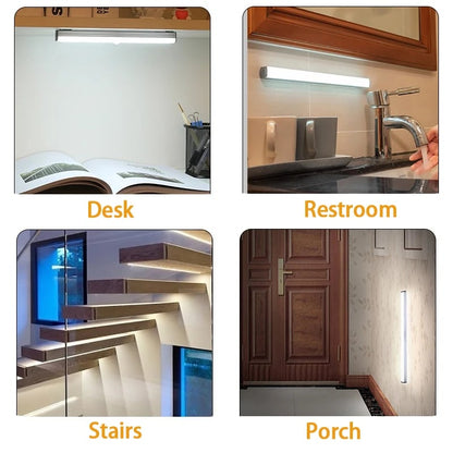 🎁Last Day Buy 2 Get 1 Free💡Punch-free Smart Sensor Magnetic Rechargeable LED Lights