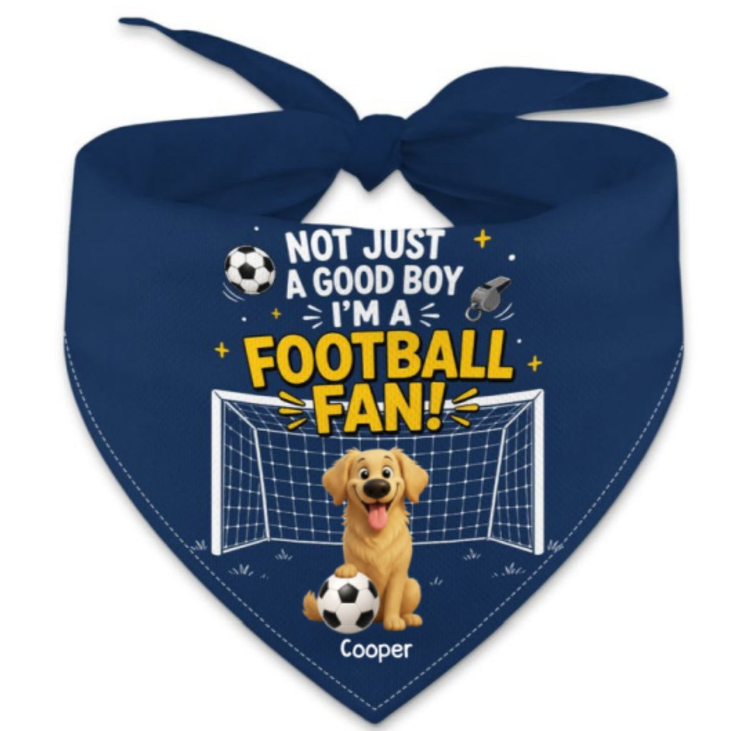 Football Fan - Personalized Pet Bandana