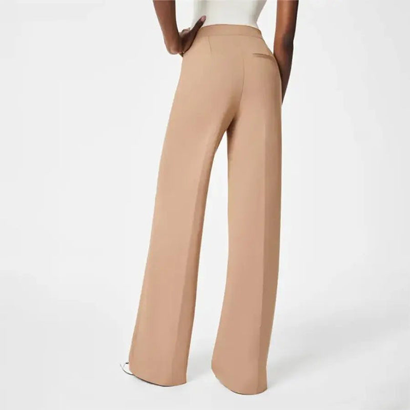 👖LAST DAY - 49% OFF!!✨High-Waist Wide Leg Pants – Figure-Flattering, 3 Adjustable Lengths & Super Stretch 🏃‍♀️
