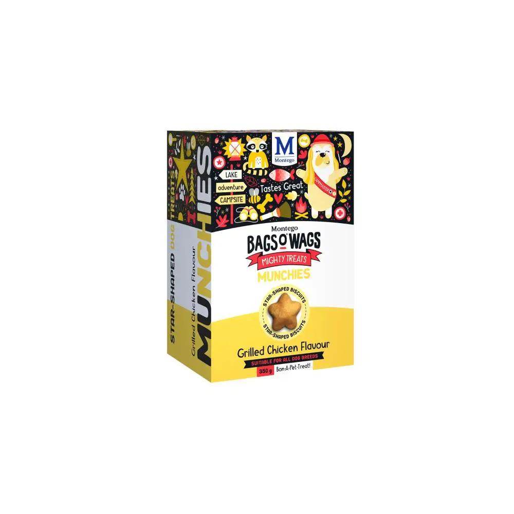 Bags O' Wags Munchies Chicken Dog Treats 350g