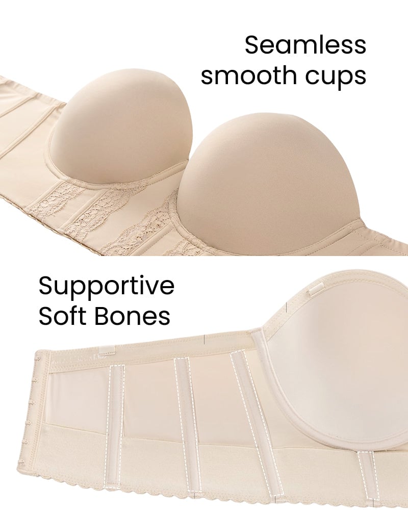 💗Big Sale-50% Off🎀The Low Back Strapless Bra