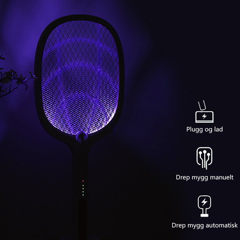 🔥HOT SALE🔥USB Rechargeable Electric Fly Swatter Large Insect Racket