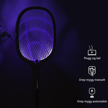 🔥HOT SALE🔥USB Rechargeable Electric Fly Swatter Large Insect Racket