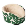 Pet One Small Animal Oval Bed Tropical Leaf