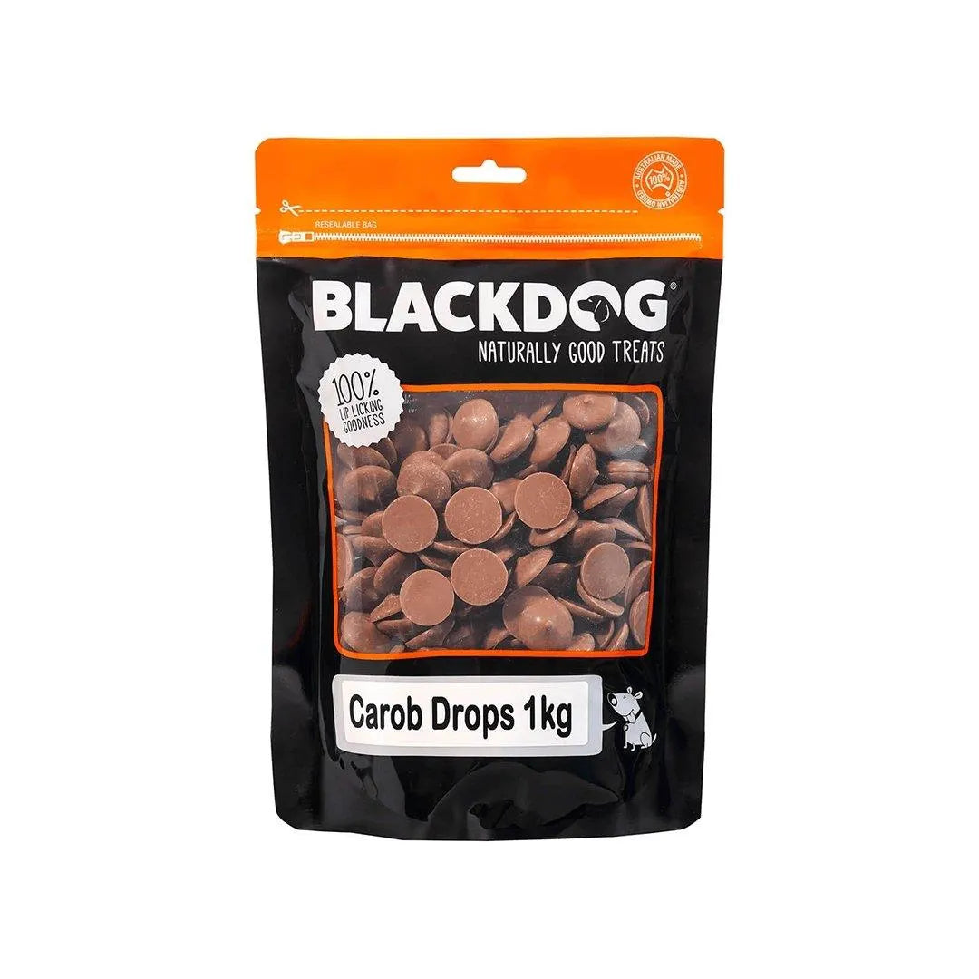Blackdog Carob Buttons Dog Treats 1Kg