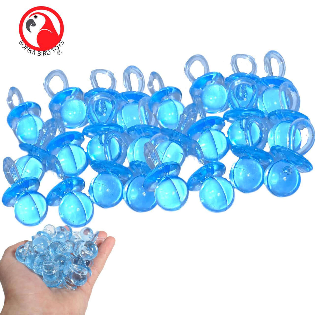 2822 24pk Medium Acrylic Pacifiers