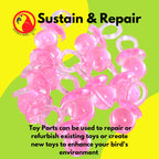 2823 Pk12 Medium Acrylic Pacifiers