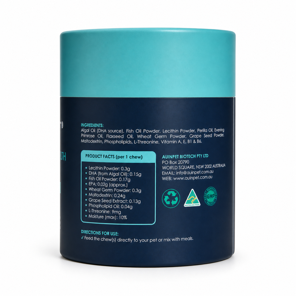 Auinpet Brain + Vision Health for Pets