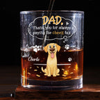 Paying It All - Personalized Whiskey Glass