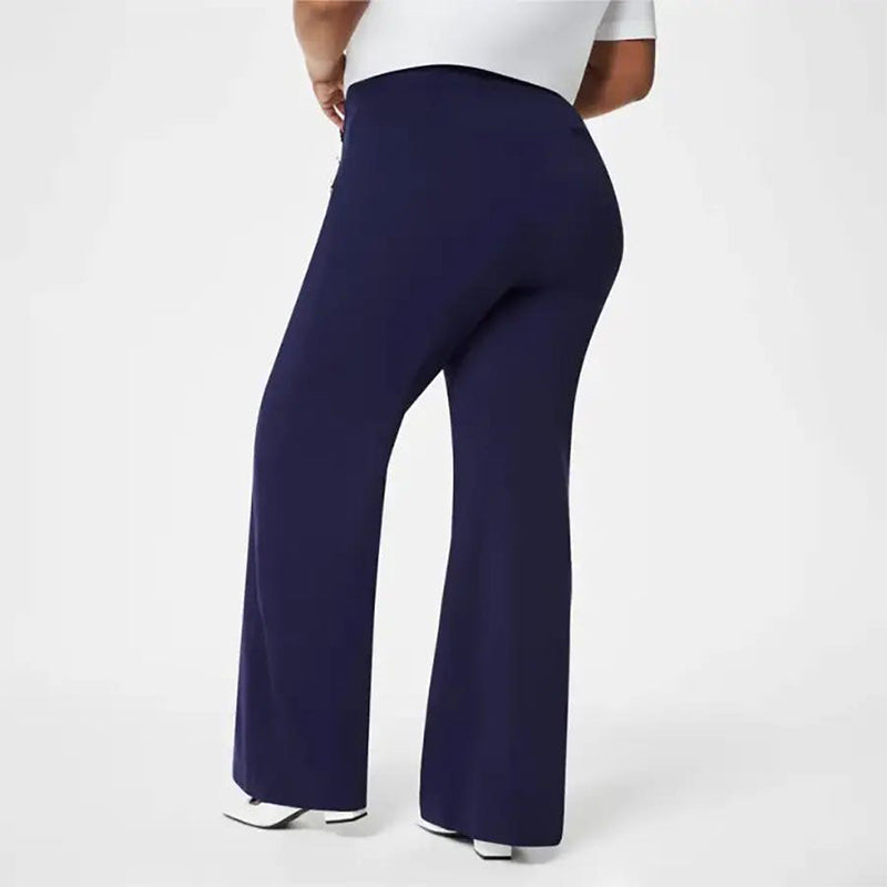 👖LAST DAY - 49% OFF!!✨High-Waist Wide Leg Pants – Figure-Flattering, 3 Adjustable Lengths & Super Stretch 🏃‍♀️