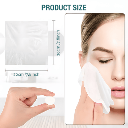 🏆Flash Sale⚡50K+ SOLD!💥EACH ONLY ￡0.06!!!✨Compressed Towel Tablets - 142% high-quality pure cotton