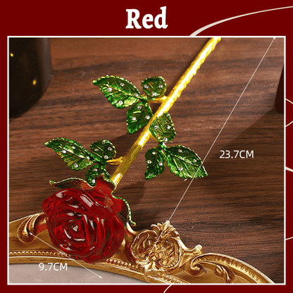 🌹Valentine Hot Sale 70% OFF💕Forever Blooming Crystal Rose