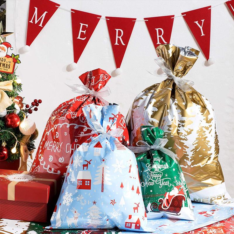 🎅CHRISTMAS GIFT-🎁Drawstrings Gift Bags