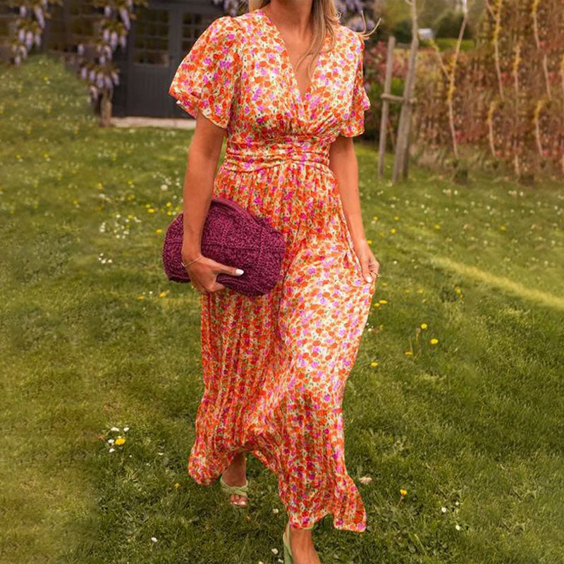 💐 Special sale 49% OFF🌸Women's Sweet Vintage Floral Dress
