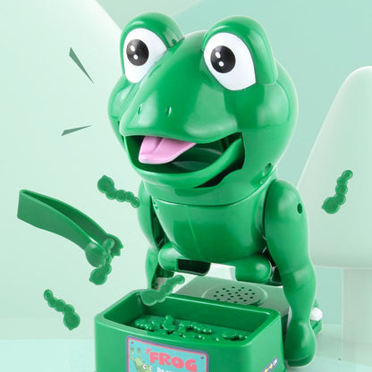 🔥Funny Frogs Biting Toys😍