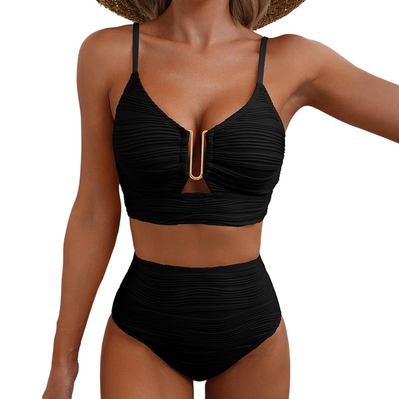 💕New Year Hot Sale 60% OFF 👙Women's Push Up High Waist Bikini