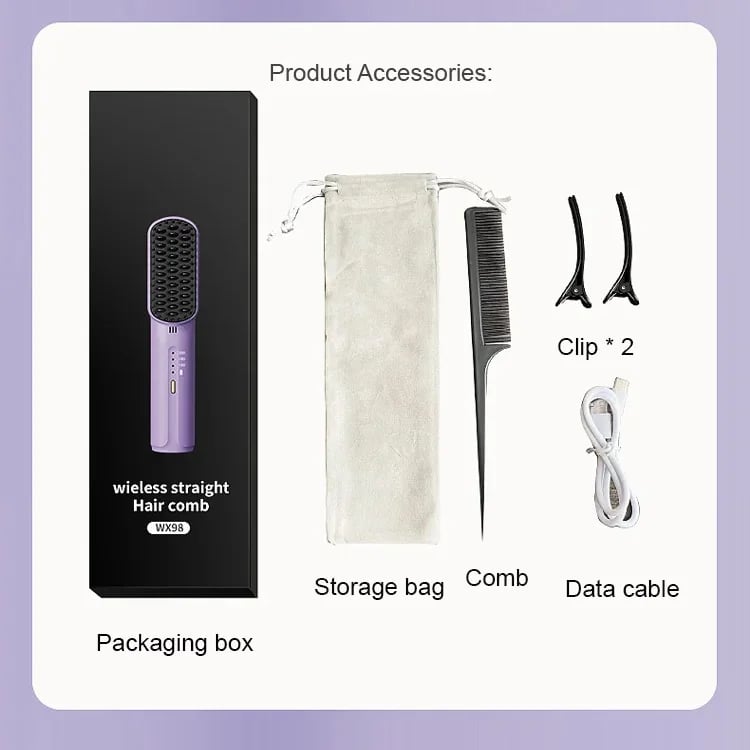 🔥Hot Sale🔥👉Portable cordless mini hair straightening comb💓