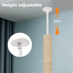 Floor-to-Ceiling Cat Tree Scratching Condo