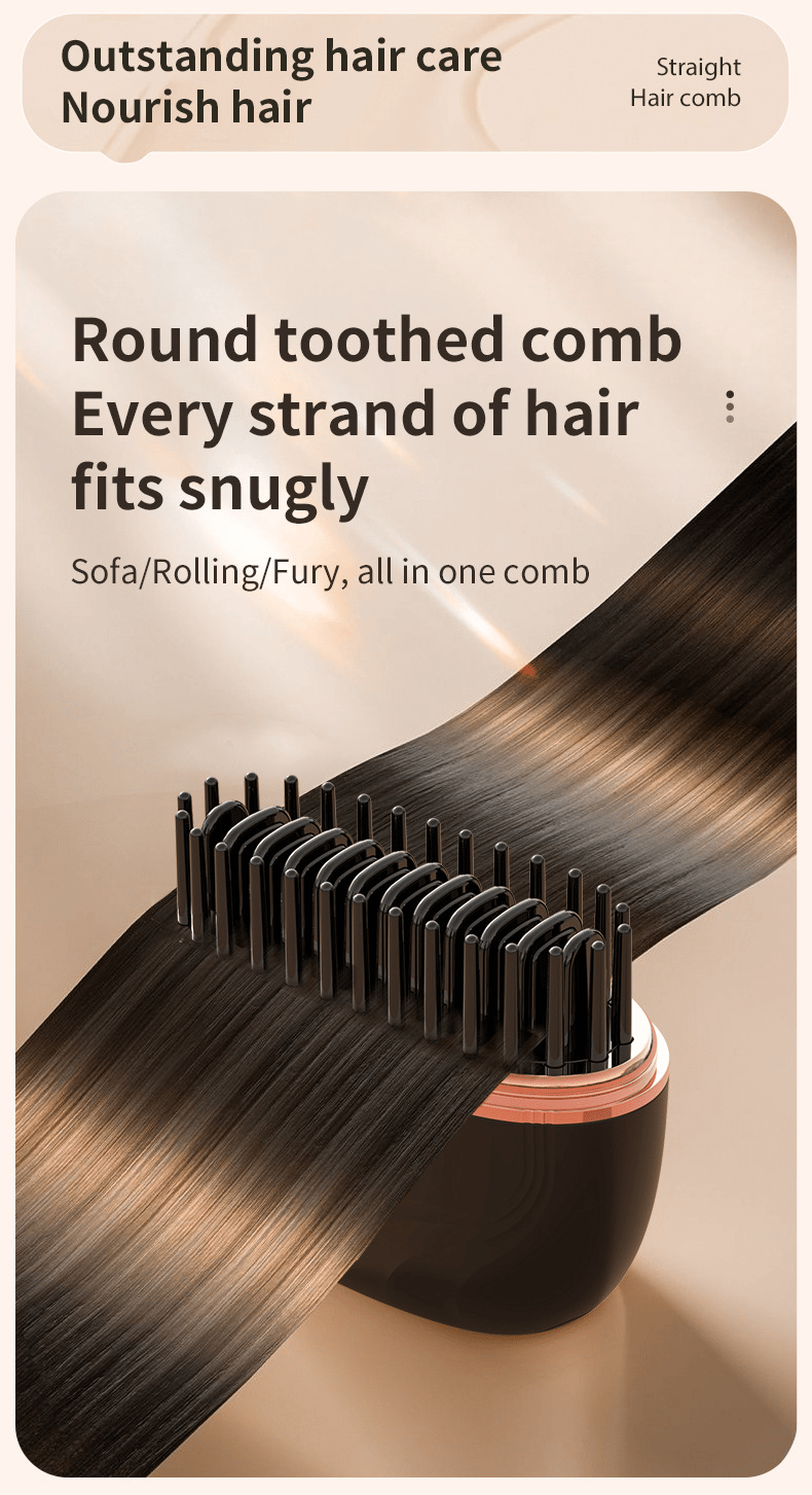 ⚡Limited Sale 50% OFF⚡Mini Cordless Hair Straightener Comb