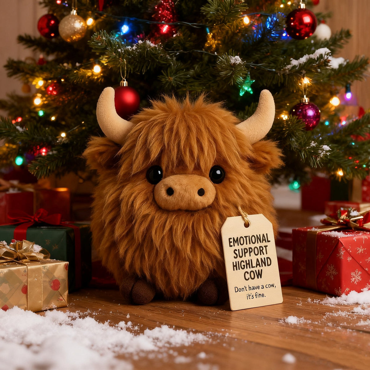 🎅Christmas Pre Sale 49% OFF🎁Emotional Support Highland Cow Plush🎉Buy 2 Free Shipping