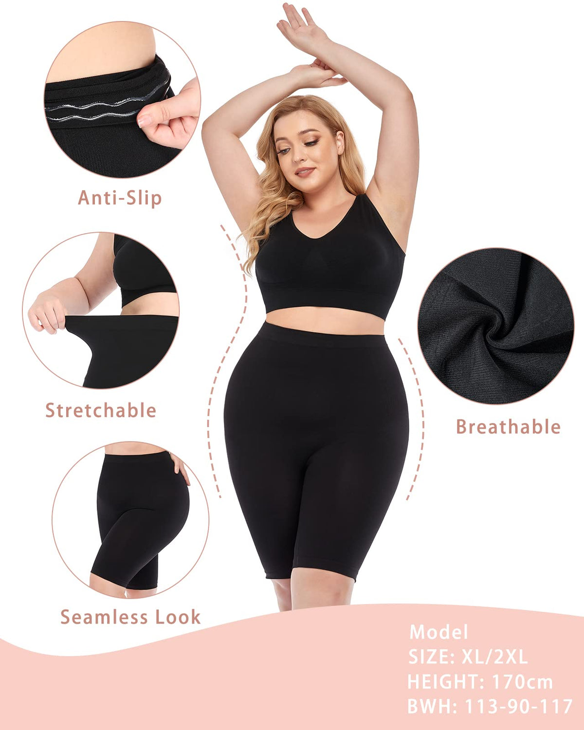 🔥LAST DAY 50% OFF💃Upgrade High Waisted Tummy Control Hip Lift Pants
