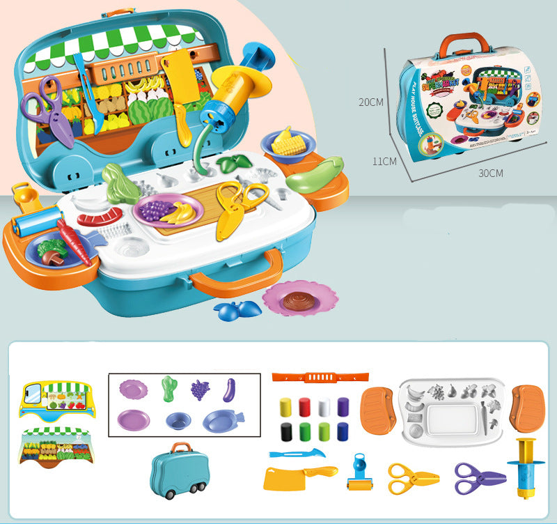 🔥HOT SALE-50% OFF🔥DIY Colorful Plasticine Toy Box Set