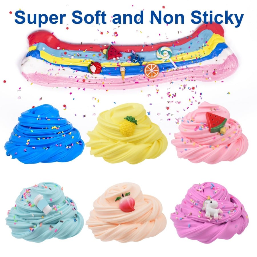 💥Buy 3 Get 20% OFF💥Super Clay Slime DIY Soft & Squishy Clay Scented Slime Sensory Clay