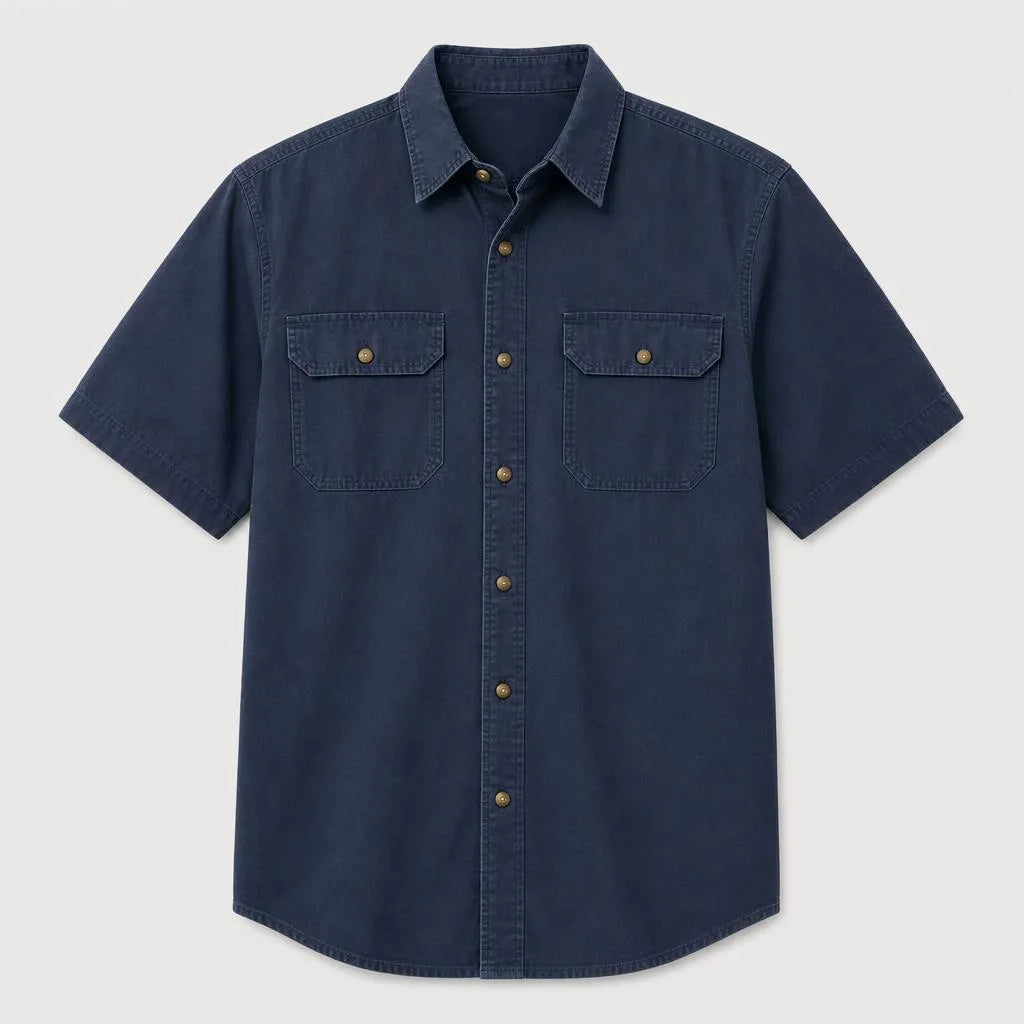 🎁10 Pack for $34.99⚡- Men’s Short Sleeve Utility Work Shirt