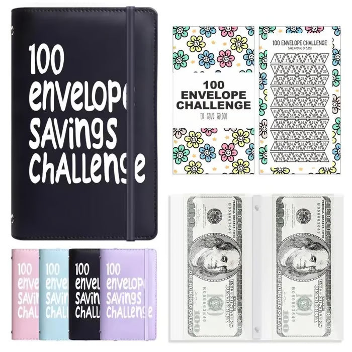 🔥BEST NEW YEAR GIFT £8.99!!🎁100 Envelope Savings Challenge Book💷