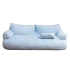 Ice Silk Cooling Pet Bed Breathable Washable Dog Sofa Bed