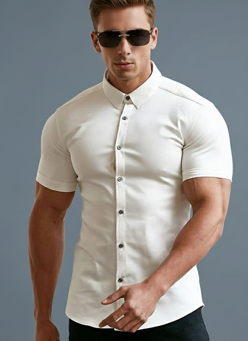 🏖️Summer cool-down deal: just £11.99! 😎🇬🇧  Men's Non-Iron Shirts – Wrinkle-Free, Comfortable All Day & Perfect for Business or Casual👔✨