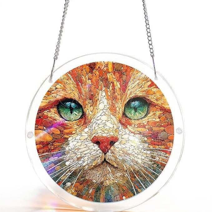 🔥LAST DAY 70% OFF 🧩Acrylic 80 Pcs Puzzle✨Suncatcher Hanging Ornament