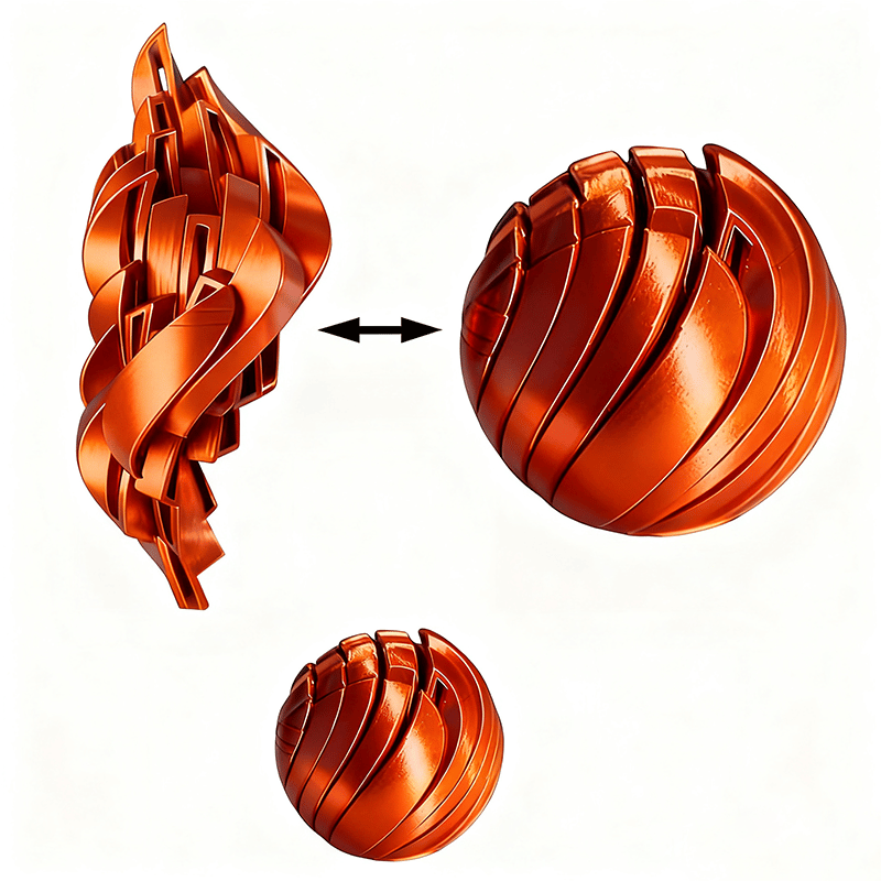 🎄LAST DAY SPECIAL PRICE: ￡8.99!!🎁3D Printing Slime Ball Fidget Toy👍