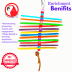 868 Mini Stick Small Bird Toy