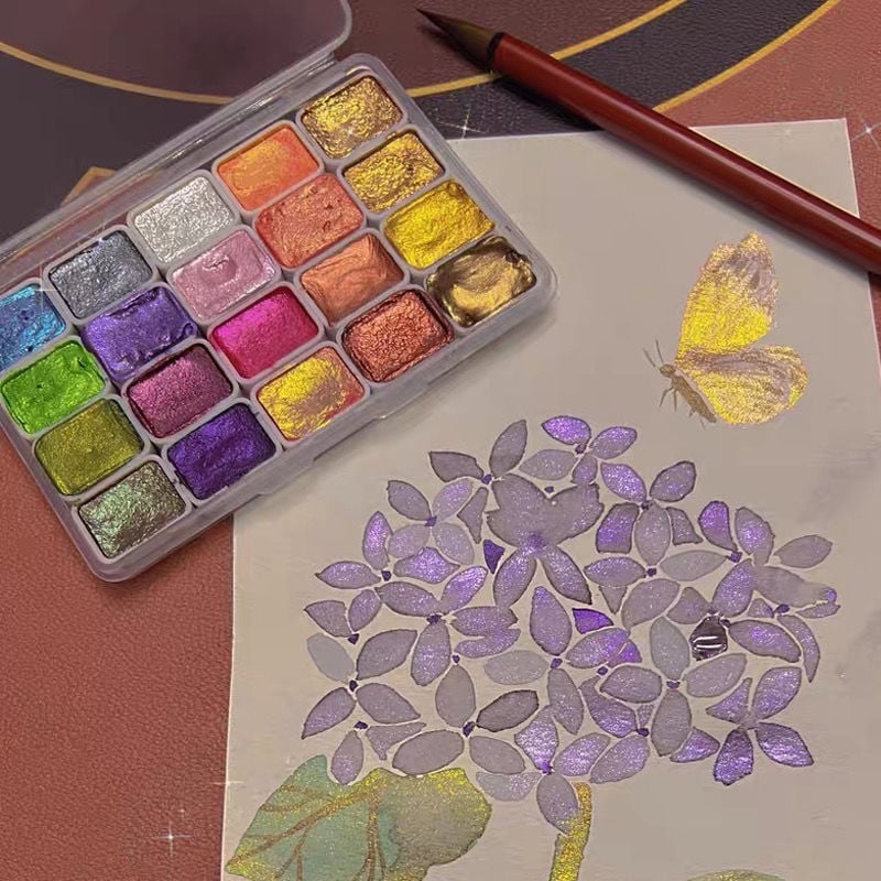 ❄️ Winter Sale 50% OFF😊20 Colors Watercolor Set