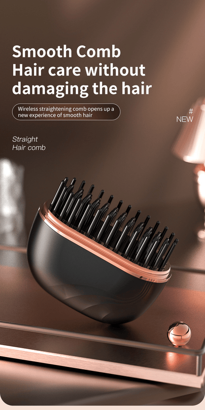 ⚡Limited Sale 50% OFF⚡Mini Cordless Hair Straightener Comb