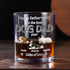 A Lot Of Licks For You - Personalized 3D Effect Whiskey Glass
