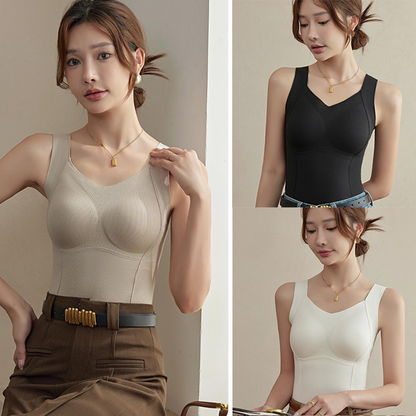 🏆Flash Sale⚡Almost Gone💥Thickened Warm Tank Top with Lined Bra