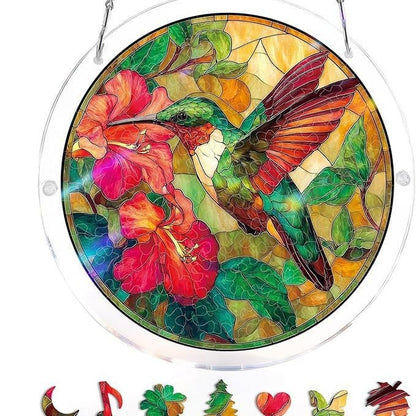 🔥LAST DAY 70% OFF 🧩Acrylic 80 Pcs Puzzle✨Suncatcher Hanging Ornament